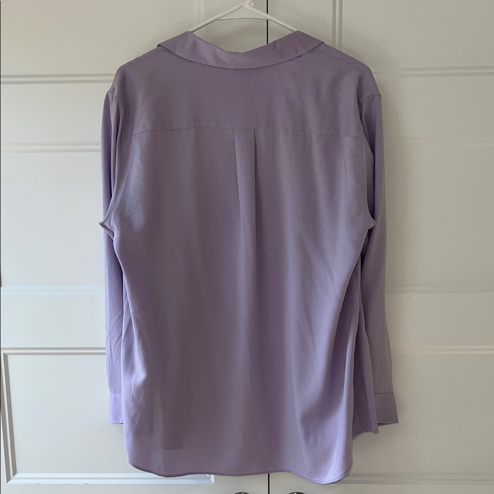 Uniqlo Lavender Button-Down Shirt - Picture 5 of 5